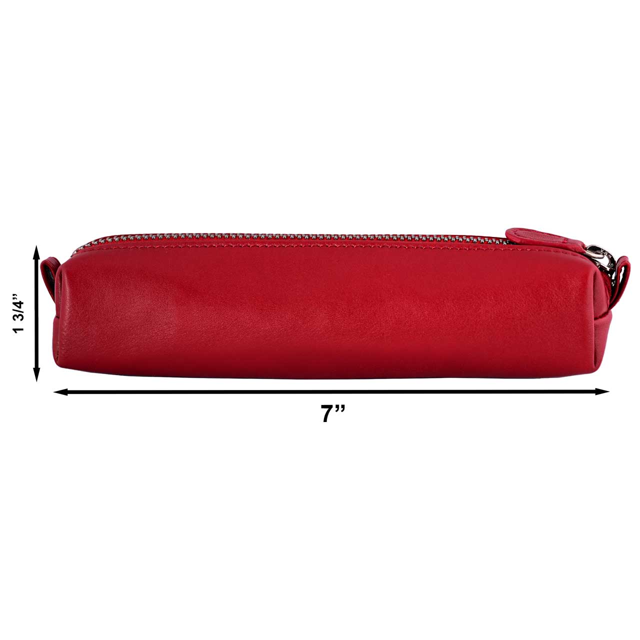 Prada Leather Multi-functional Case in Red for Men
