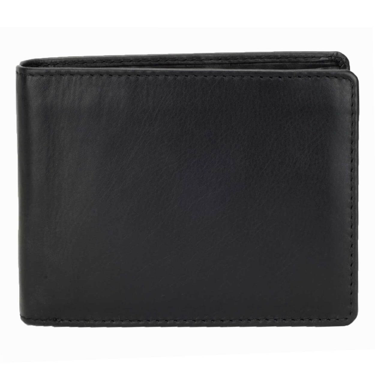DiLoro Men's Large Bifold Leather Wallet