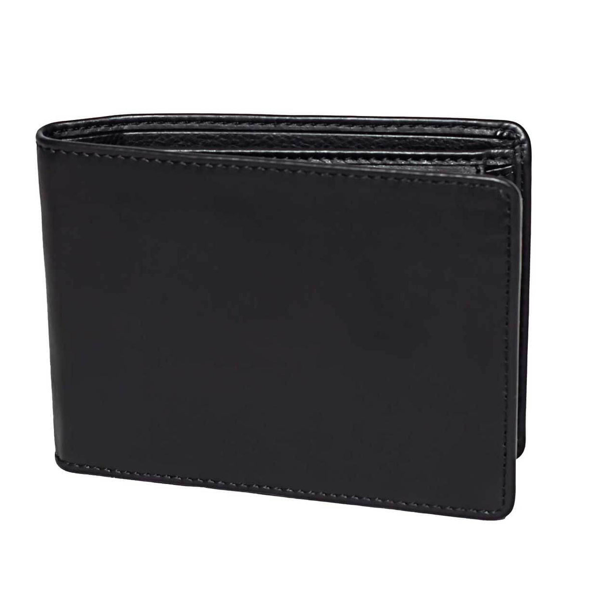 Diloro Men's Leather Wallet Flip ID Coin Section RFID Blocking - DiLoro ...