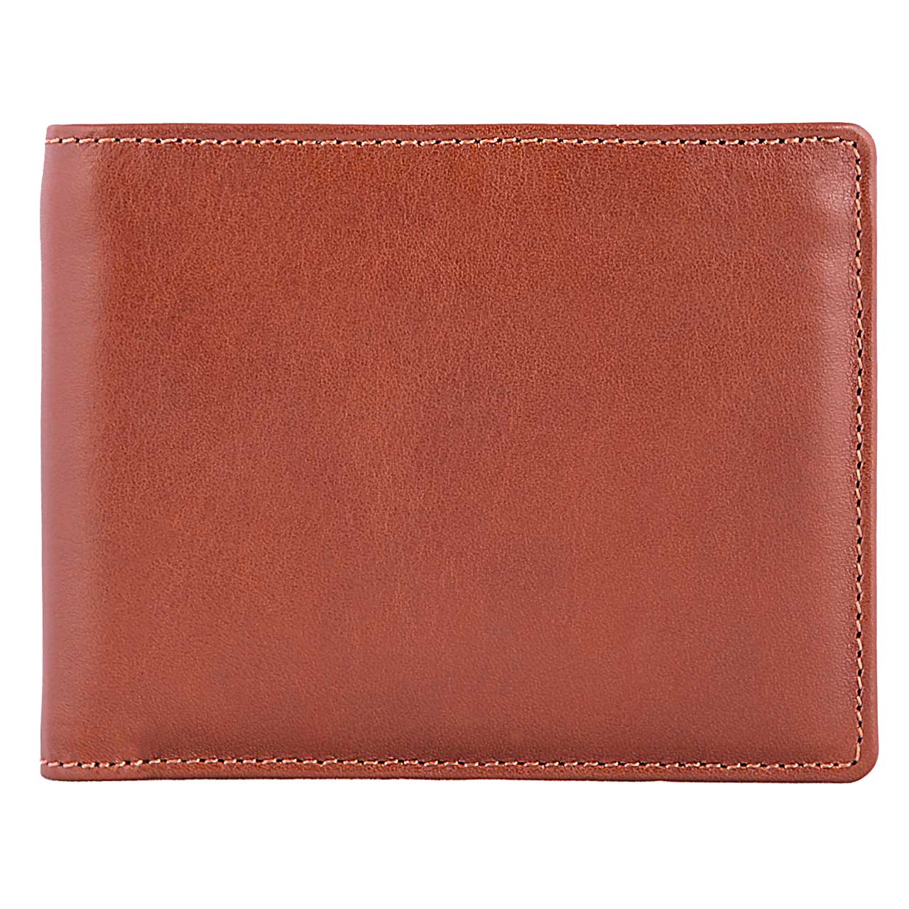 DiLoro Men's Large Leather Bifold Wallet