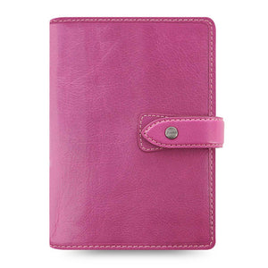 Filofax Malden Personal Fuchsia Leather Organizer Agenda Calendar